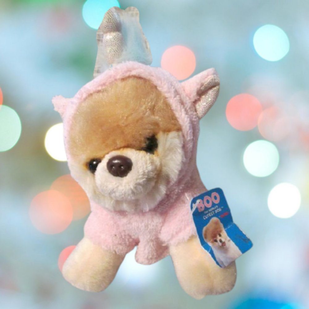GUND - 4" Itty Bitty Boo Unicorn Dog